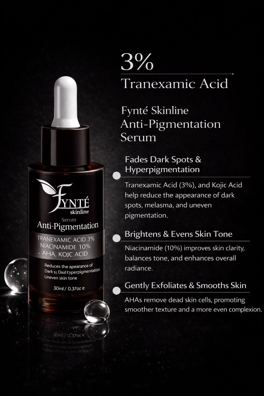 Fynte Skinline Anti-Pigmentation Serum for Dark Spots & Melasma