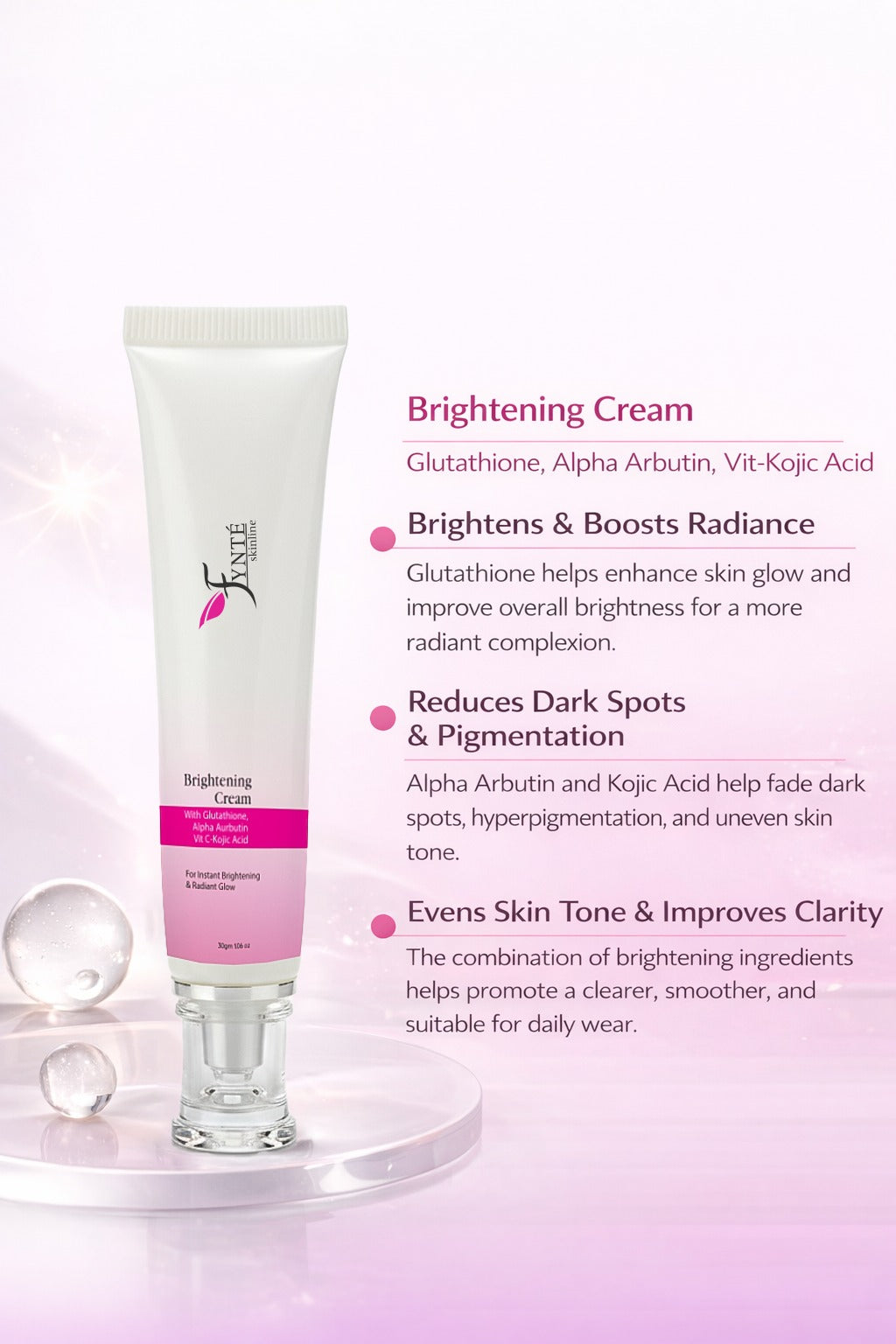 Fynte Skinline Brightening Cream